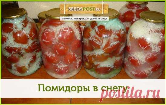 ==>Наш сайт: okl.lt/7SR2w <==
#seedspost_ru_recipe 
Безумно вкусный рецепт помидоры в снегу, порадует зимой всю семью.
Сохраните себе чтобы не забыть.
Ингредиенты:
Помидоры - 2 кг
Перец душистый горошек 
Головка чеснока - 2 шт
Вода - 1 л
Сахар (песок) - 4 ст. л.
Соль - 2 ст. л.
Уксусная эссенция 70% - 0.5 ч. л.
 
Приготовление:
1. Помидоры хорошо вымыть и обсушить.
2. В чистые банки уложить только душистый перец горошком, по 4-5 штучек.
 3. Заложить плотно помидоры в банки. Залить кипятк