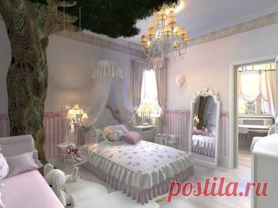 Дизайн спальни для сказочной принцессы