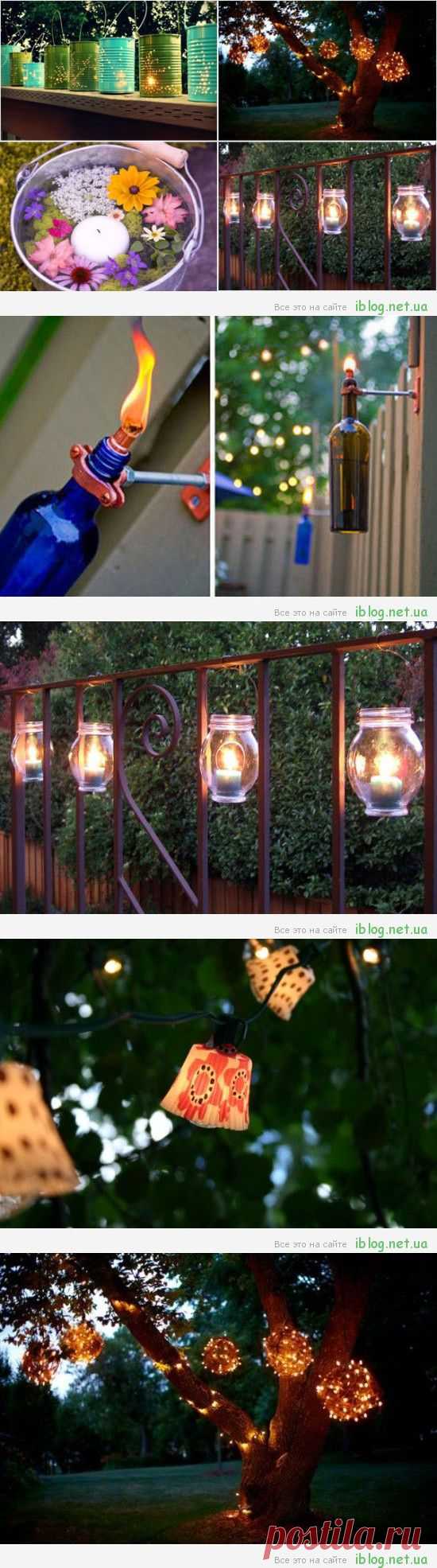 Оригинальные садовые светильники | Удобные штучки