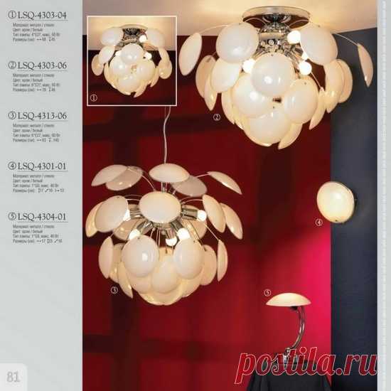 Люстра Lussole MATTINA LSQ-4303-06 по цене 14419 – купить в Москве в интернет-магазине / Fandeco.ru