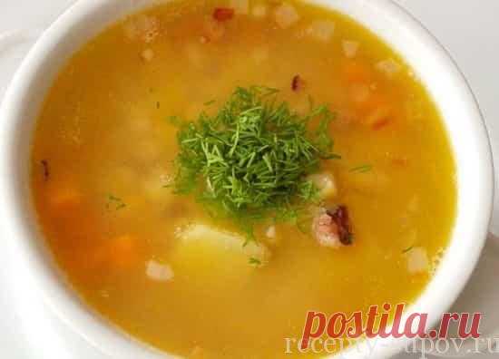 Гороховый суп с курицей классический рецепт с фото