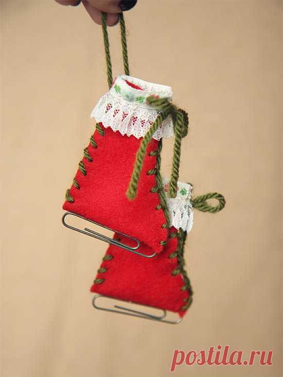 Skunkboy Blog: Ice Skates Ornament DIY