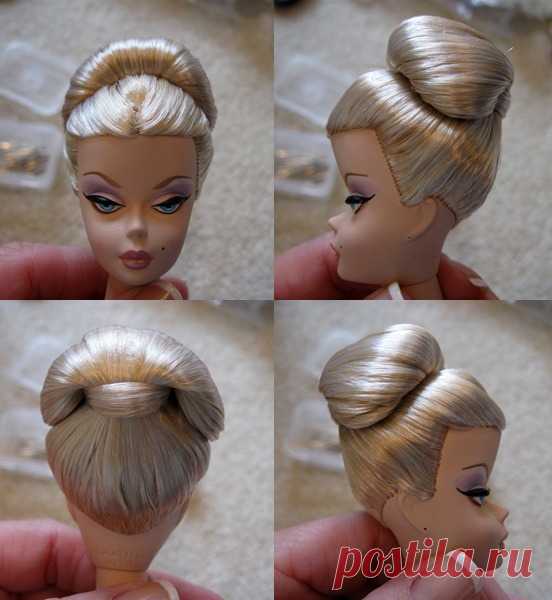 An Updo Hair Tutorial | Inside the Fashion Doll Studio