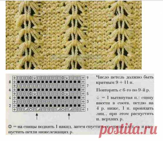 Еще немного схем / Вязание спицами / Вязание для женщин спицами. Схемы вязания спицами