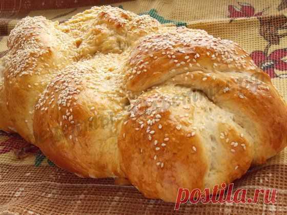 Хлеб Хала домашний.