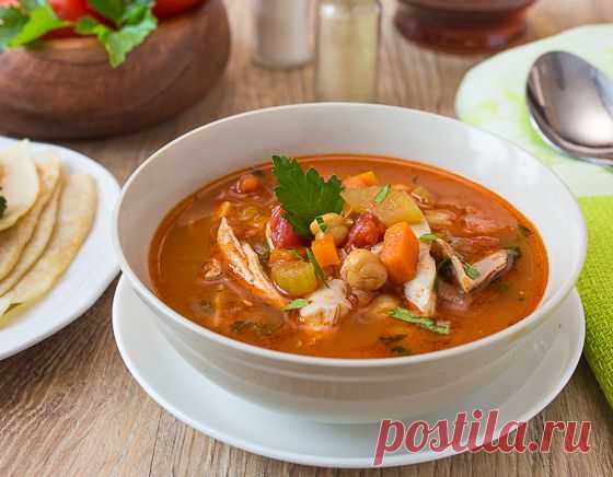 Суп из курицы в марокканском стиле | Вкусный блог - рецепты под настроение