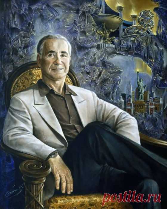 Portraits Drawings. Portrait of Gary, Michael Cheval (Михаил Хохлачев), арт галерея живописи. Страница get.