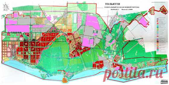 Генеральный план (основной чертеж) / Материалы Генерального плана / Структура администрации / Власть / Администрация городского округа Тольятти