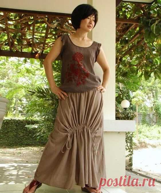 Тайская юбка в стиле бохо (подборка) Модная одежда и дизайн интерьера своими руками