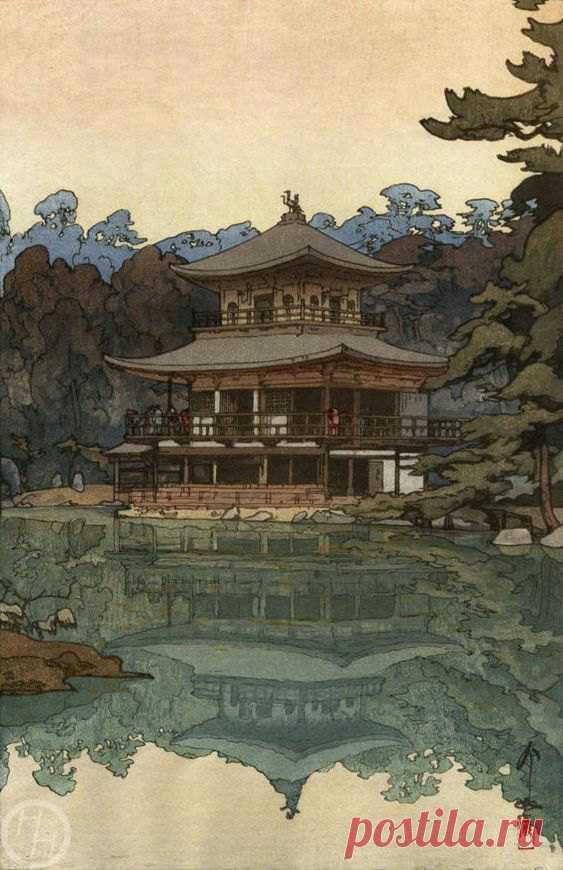 Художник Хироси Ёсида (Hiroshi Yoshida, 1876-1950).