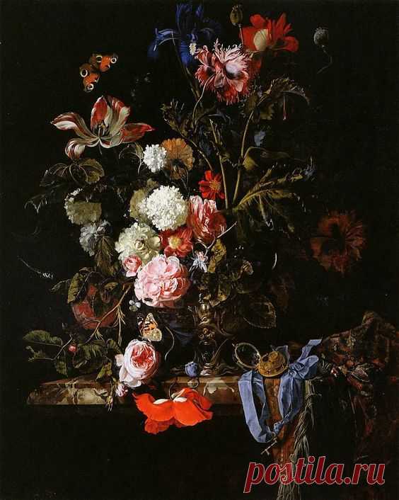 Willem van Aelst (Виллем ван Алст, 1625-1683, Dutch) - Голландский натюрморт