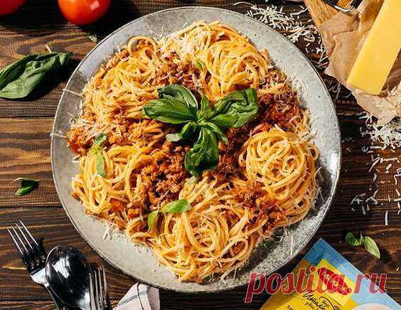 Аппетитные макароны по-итальянски в соусе 