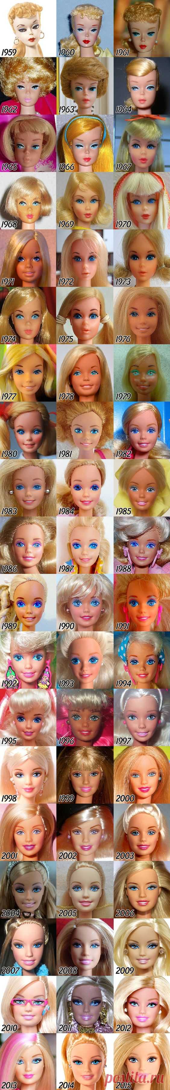 55 Years Old and Still Looking Good: How Barbie Has Changed Throughout the Years