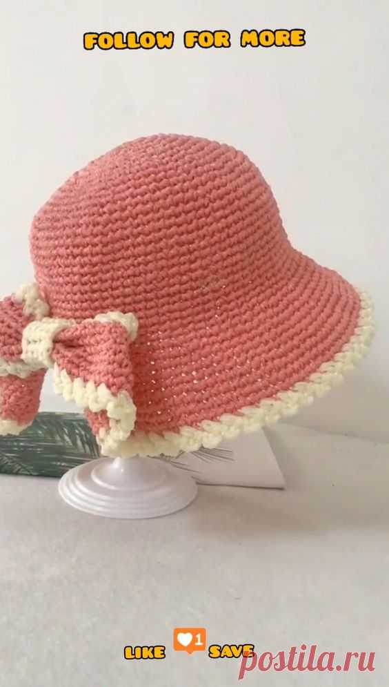 Crochet Summer Hat - Crochet Patterns for Beginners - Easy Crochet Project