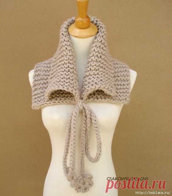 Идеи вязания шарфов