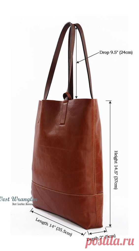 (189) Handmade leather bag for laptop, books, office, business bag, multi-function bag, shoulder bag | Bags