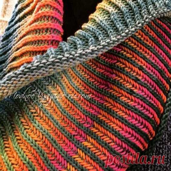 Уроки вязания в технике бриошь Brioche knitting (Уроки и МК по ВЯЗАНИЮ) | Журнал Вдохновение Рукодельницы