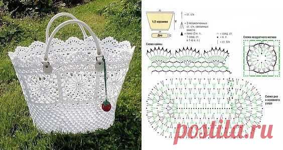 Такие красивые сумочки вяжутся крючком! Руки зачесались, когда увидела идеи.