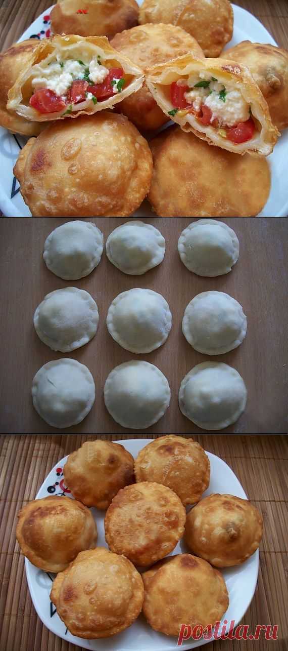 Пирожки "Бомбочки" с помидорами