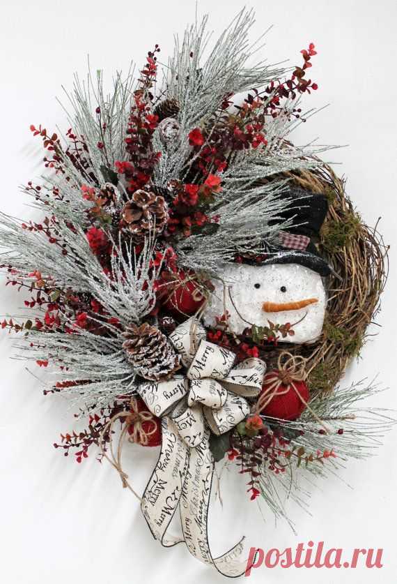 Frosty the Snowman, Christmas Wreath