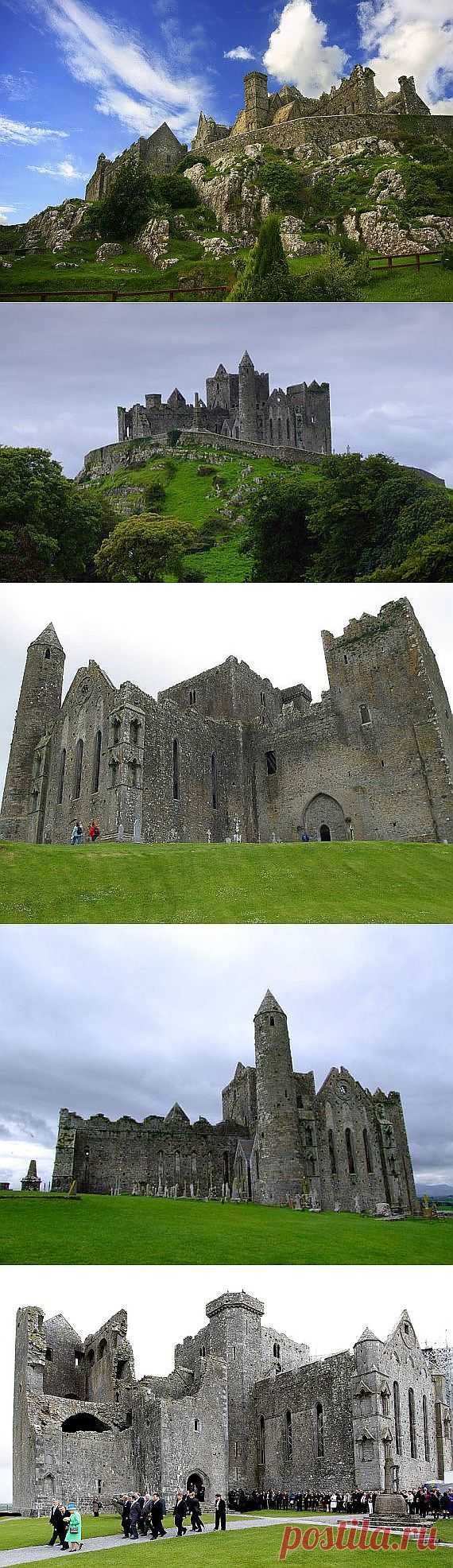Замок на скале Кашел в Ирландии