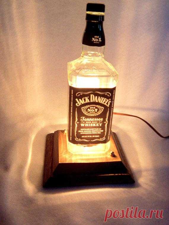 Лампа Jack Daniels. $45USD. Отличный подарок для мужчины.