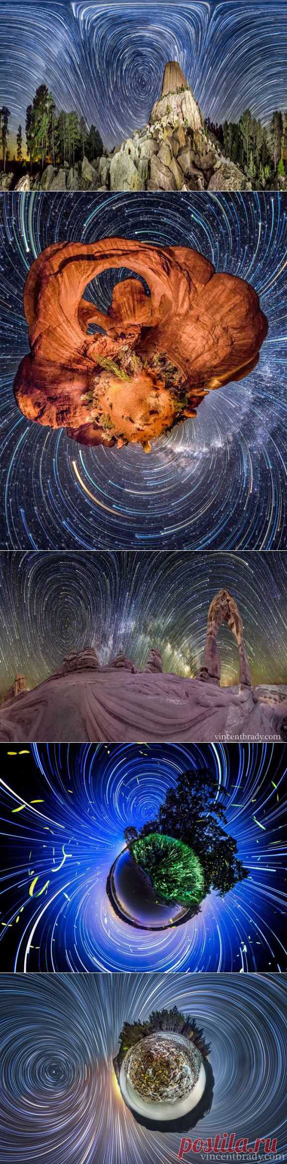 Звездное небо. Фотограф Винсент Бреди | Фотоискусство