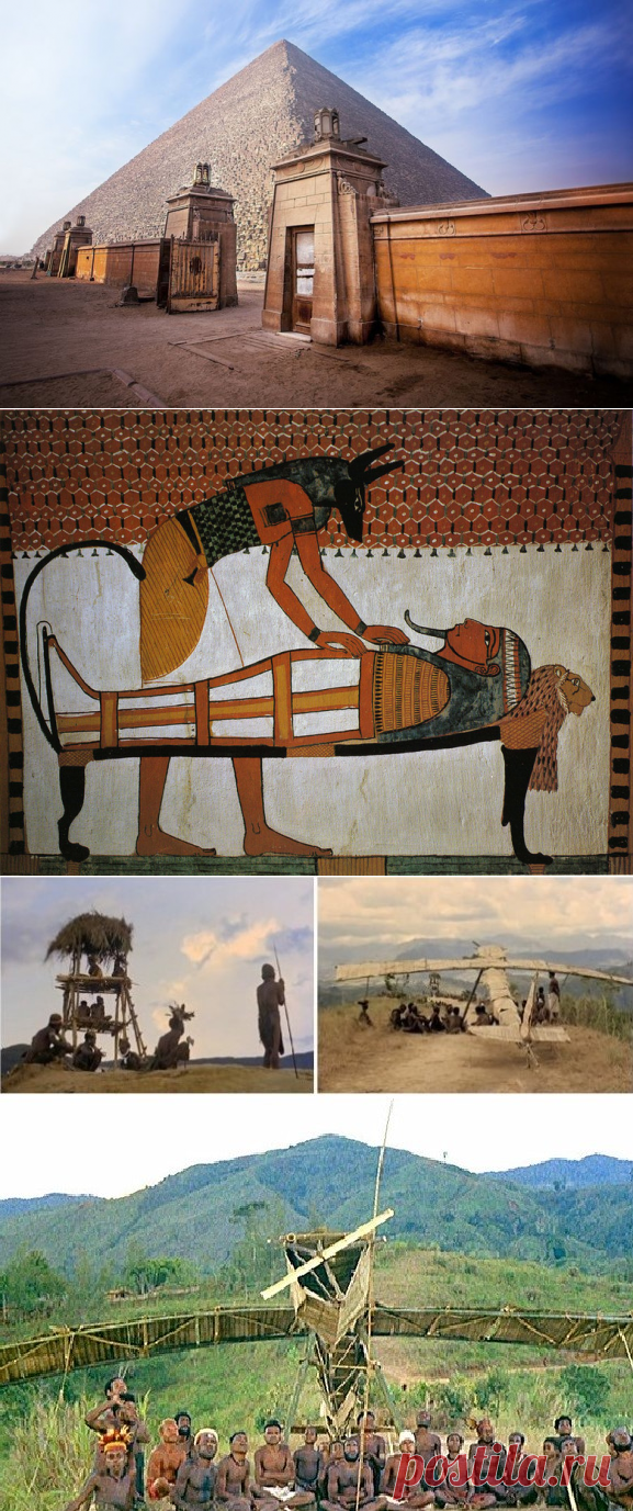 Гипотеза: Египетские традиции мумификации фараонов переняты у древних атлантов?