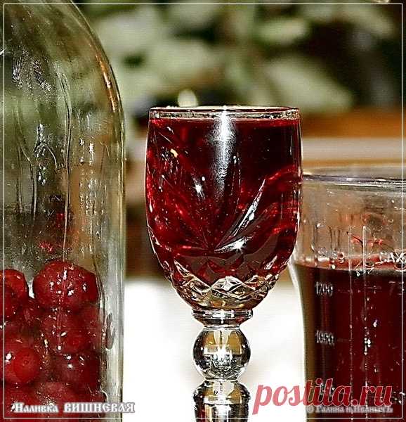 Вишнёвочка … старорусская. Весь процесс ... : Напитки алкогольные