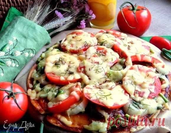 Заливная пицца в сковороде рецепт 👌 с фото пошаговый | Едим Дома кулинарные рецепты от Юлии Высоцкой