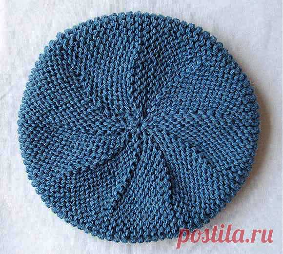 Берет ot Vetana Urchin (Knitty, Fall 2007).