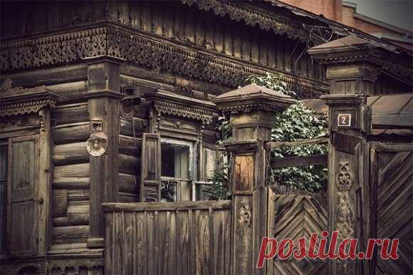 Деревянные дома Сибири