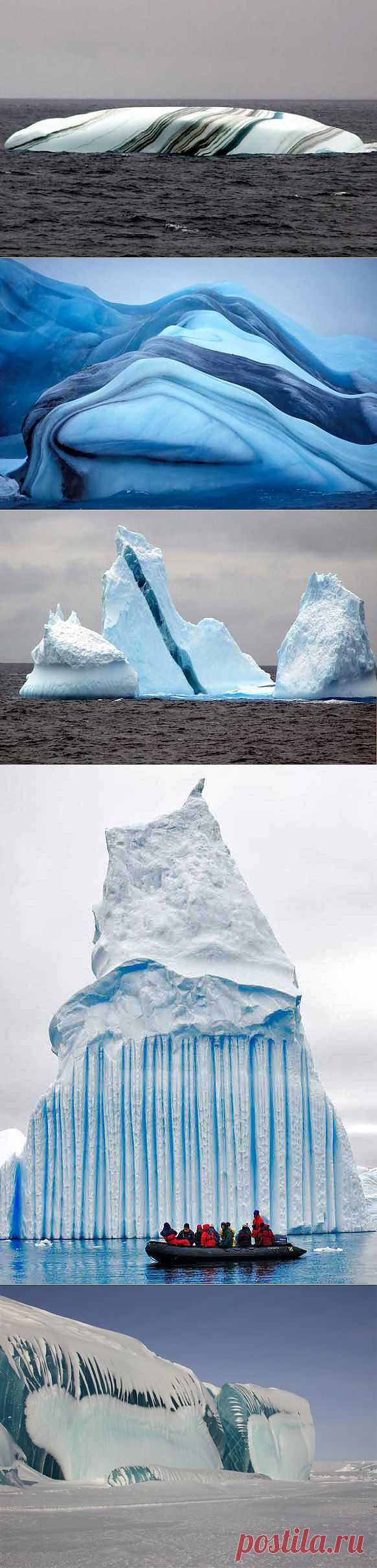 Айсберги в полосочку – красивое явление природы » Nibler.ru - мой маленький уютный уголок