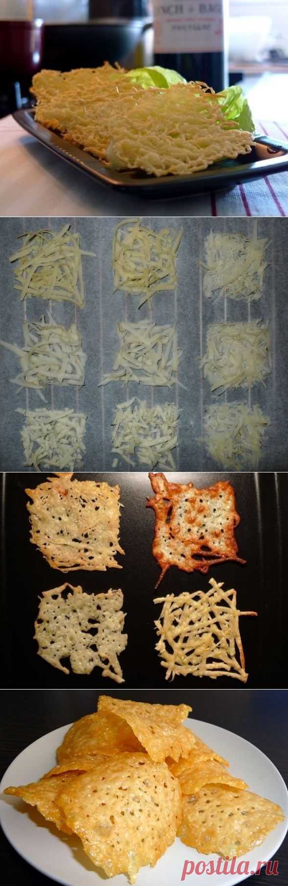 Как приготовить простые сырные чипсы - рецепт, ингридиенты и фотографии
