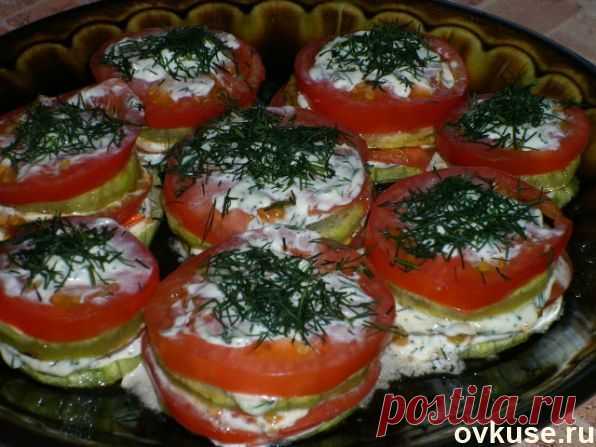 Кабачки жареные на сковороде с помидорами