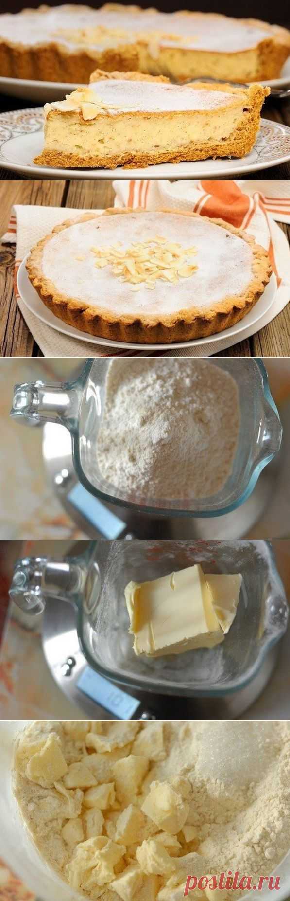 Как приготовить пирог с творогом и бананом - рецепт, ингридиенты и фотографии