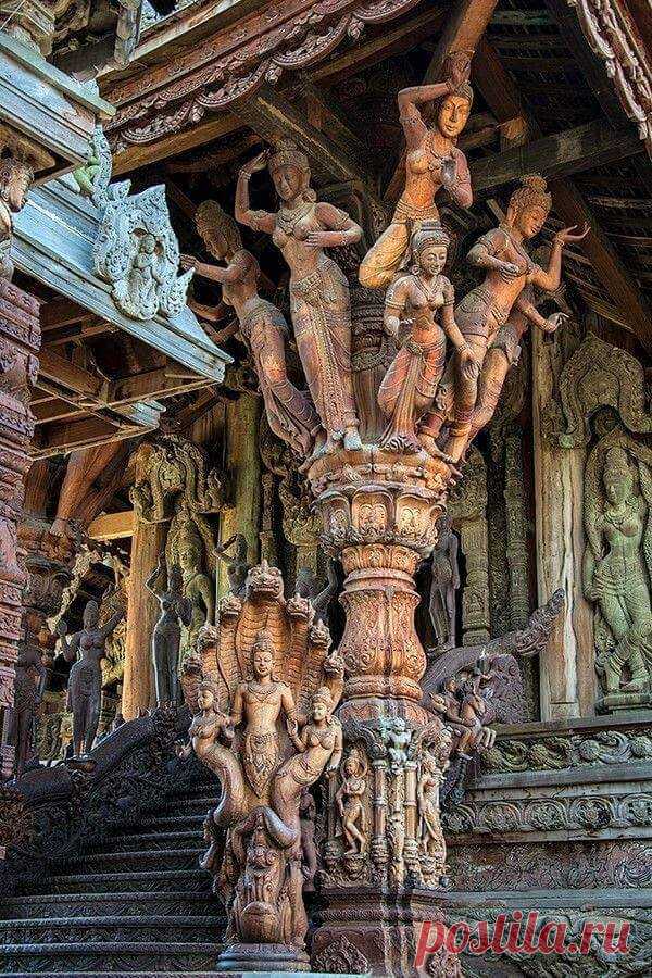 a.fishtrap — arjuna-vallabha: Temple of Truth, Thailand