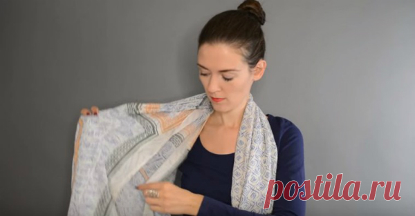 Как красиво завязать шарф на пальто: 20 невероятных способов