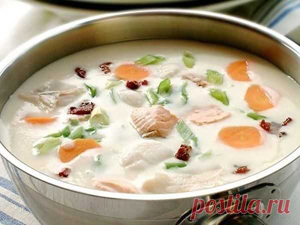 Бергенский рыбный крем-суп Суп, который... / Еда и напитки / Cook / Pinme.ru / Good_Smile