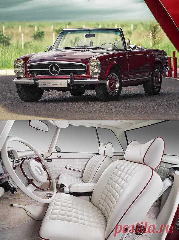 Overdrive восстановил Mercedes 280SL 1971 года.