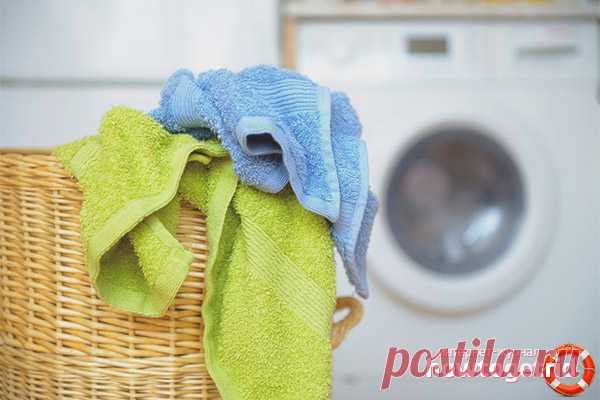 Как отстирать грязные кухонные полотенца