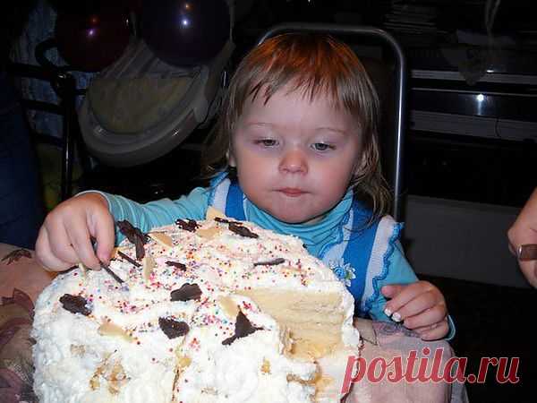 Тортик для дочурки - На праздник - Рецепты - Дети@Mail.Ru