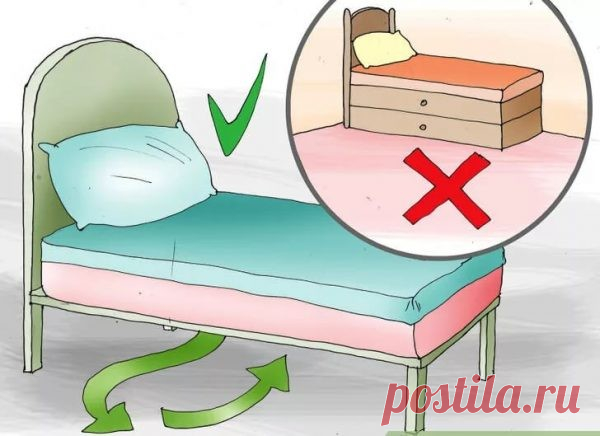 Кровать по фен-шуй: 5 правил установки спального места