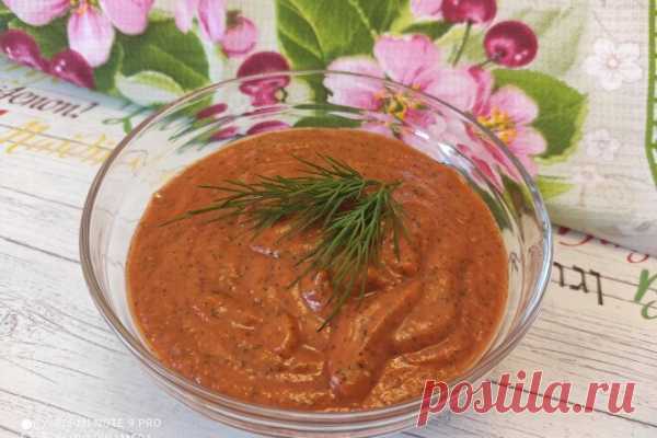 Соус для шашлыка из томатной пасты с чесноком, рецепт с фото пошагово и видео | Вкусные кулинарные рецепты