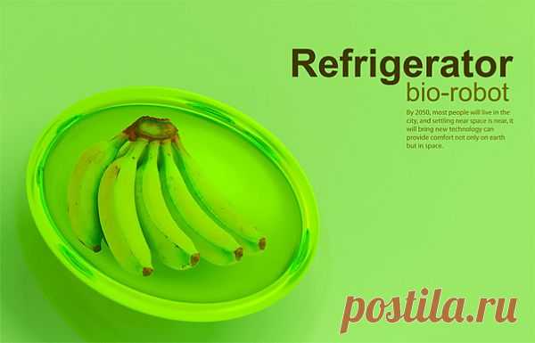 Electrolux Bio Robot Refrigerator by Yuriy Dmitriev &raquo; Yanko Design