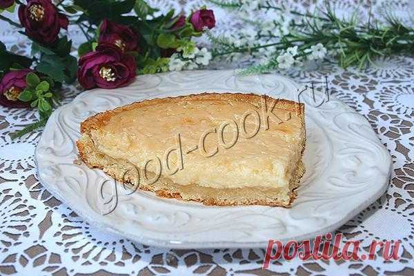 Пирог со сгущёнкой и лимоном. Рецепт приготовления