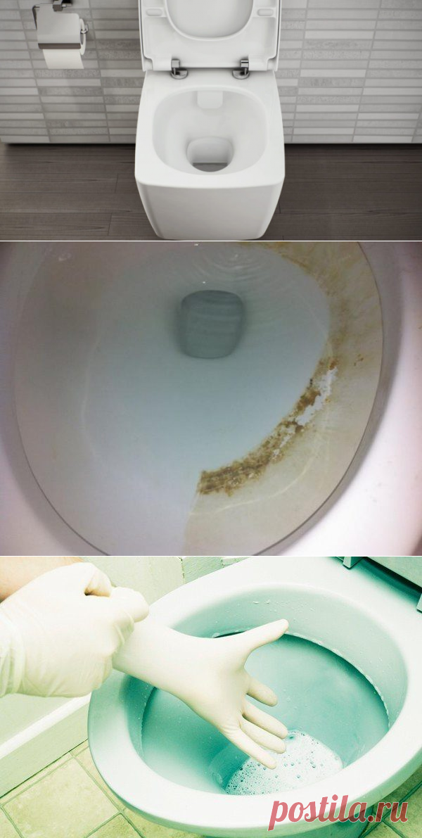 Как отмыть унитаз от мочевого