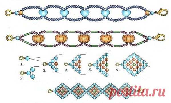 Плетение из бисера для начинающих. Фото, схемы: цветы, животные, фигурки для детей, деревья, украшения, браслеты