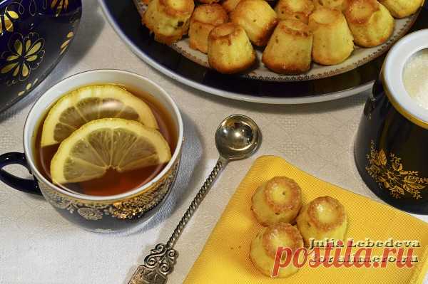 Французский десерт - лимонные каннеле