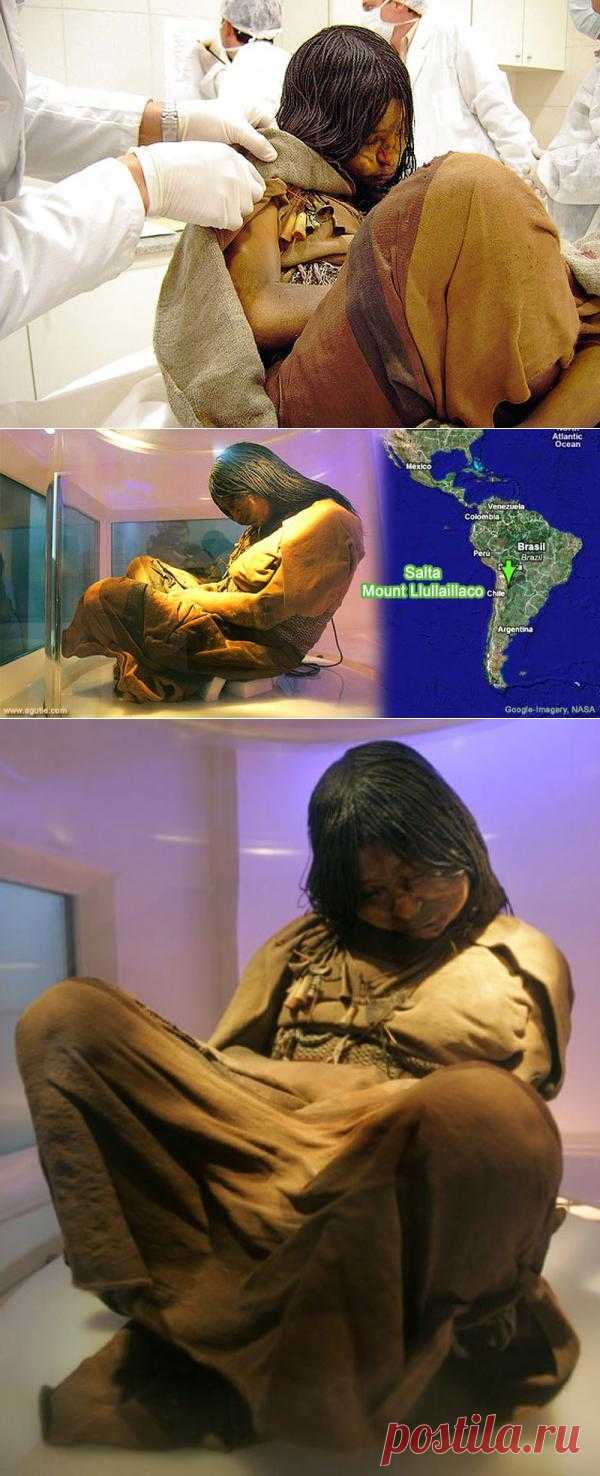Невероятное открытие археологов девочка из племени инков, которой более 500 лет